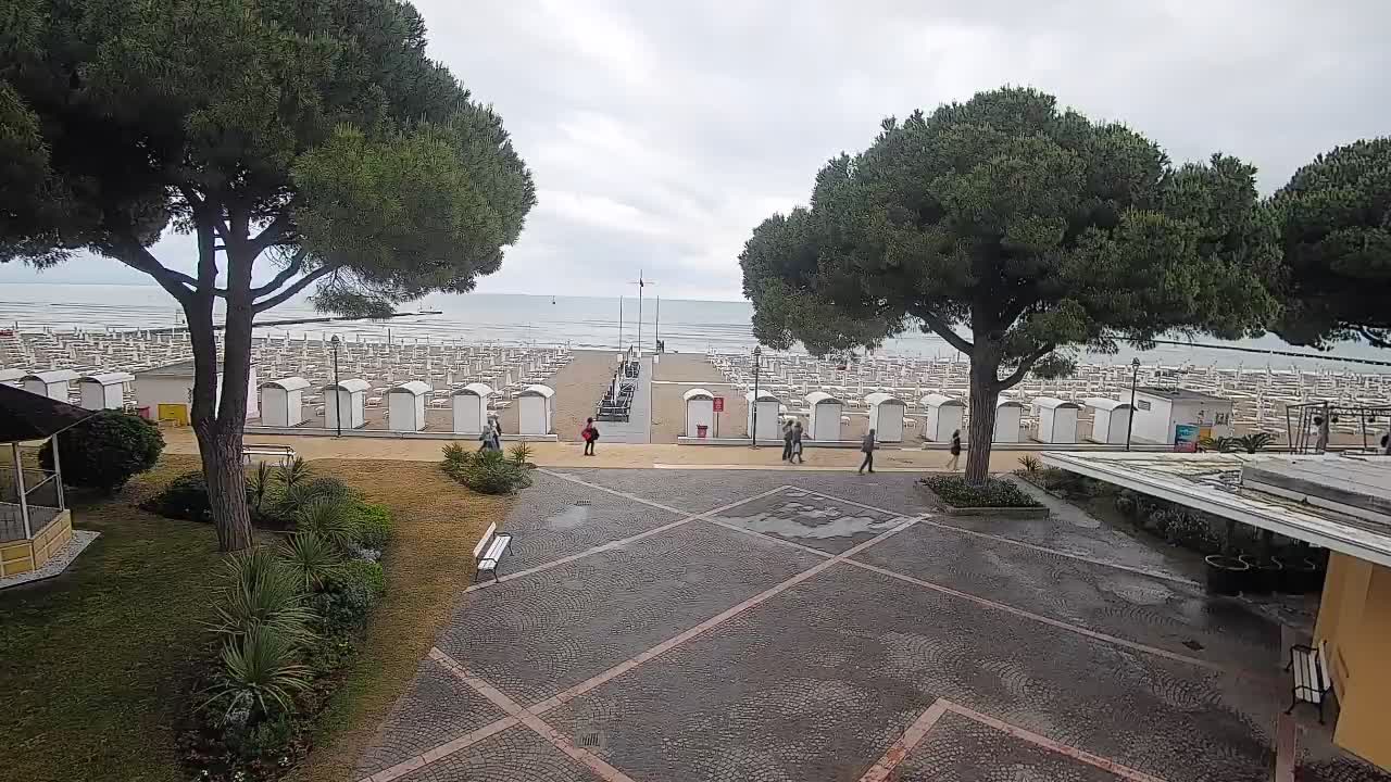 Spletna kamera Gradež (Grado) – Vhod na plažo