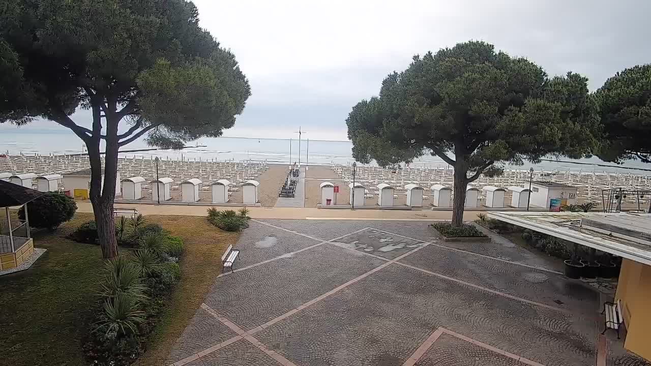Spletna kamera Gradež (Grado) – Vhod na plažo