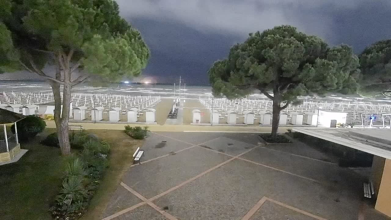 Spletna kamera Gradež (Grado) – Vhod na plažo
