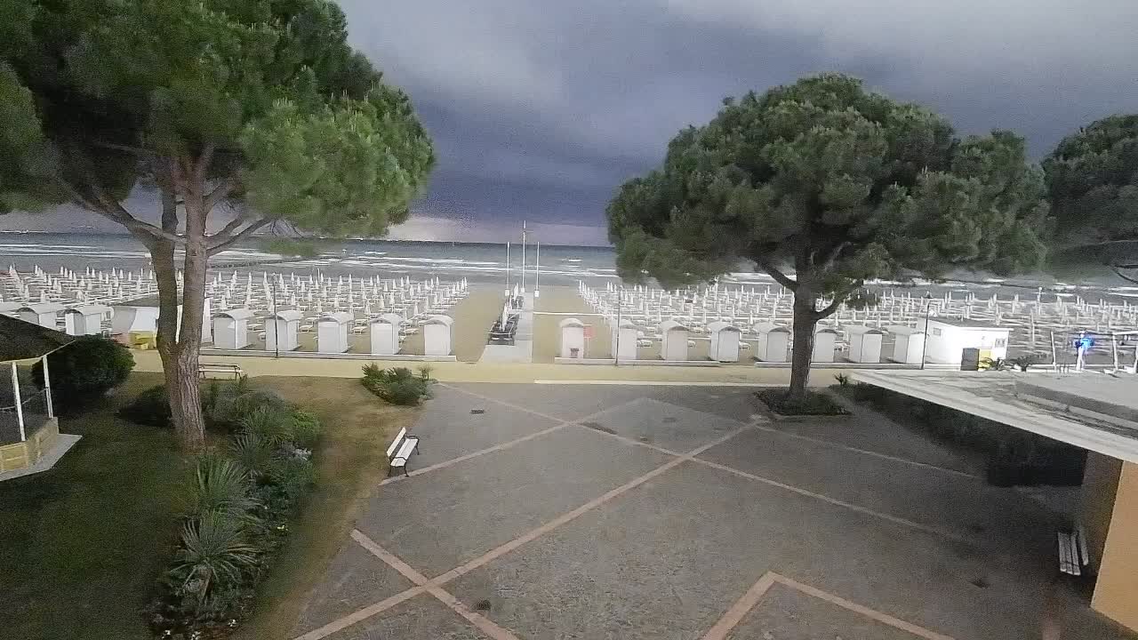 Spletna kamera Gradež (Grado) – Vhod na plažo