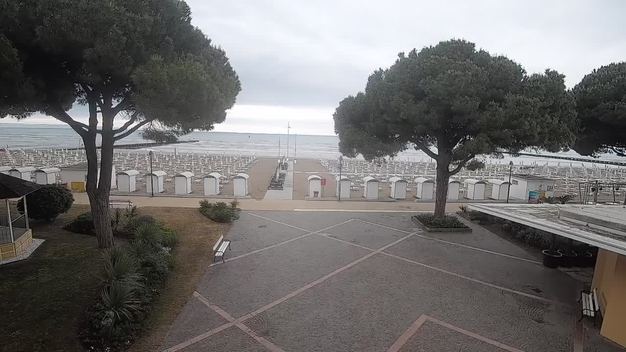 Spletna kamera Gradež (Grado) – Vhod na plažo