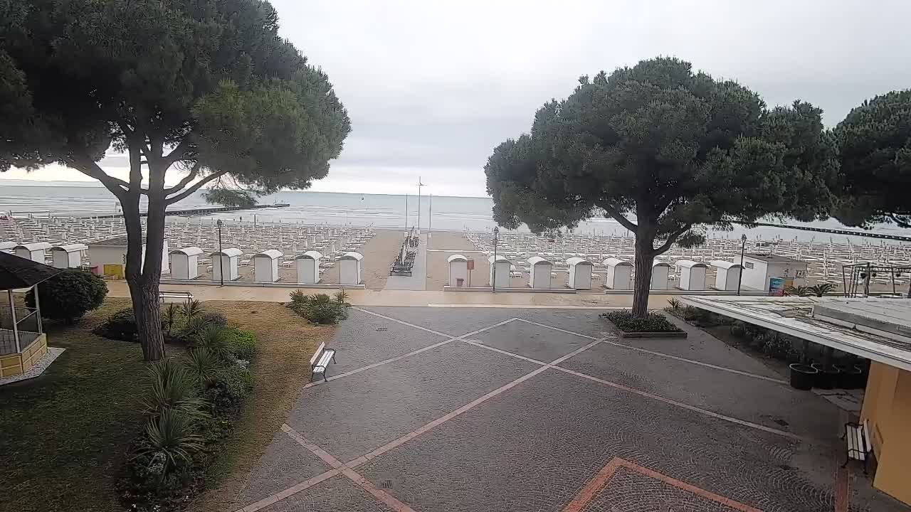 Spletna kamera Gradež (Grado) – Vhod na plažo