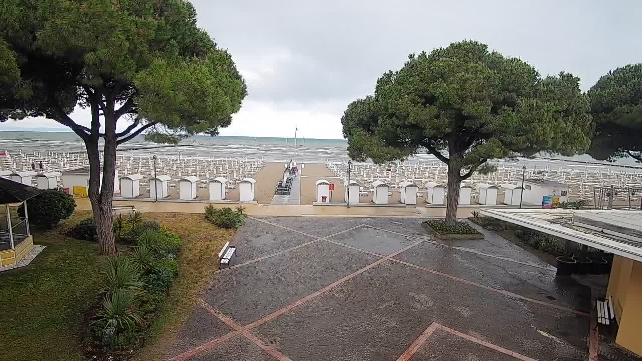 Spletna kamera Gradež (Grado) – Vhod na plažo