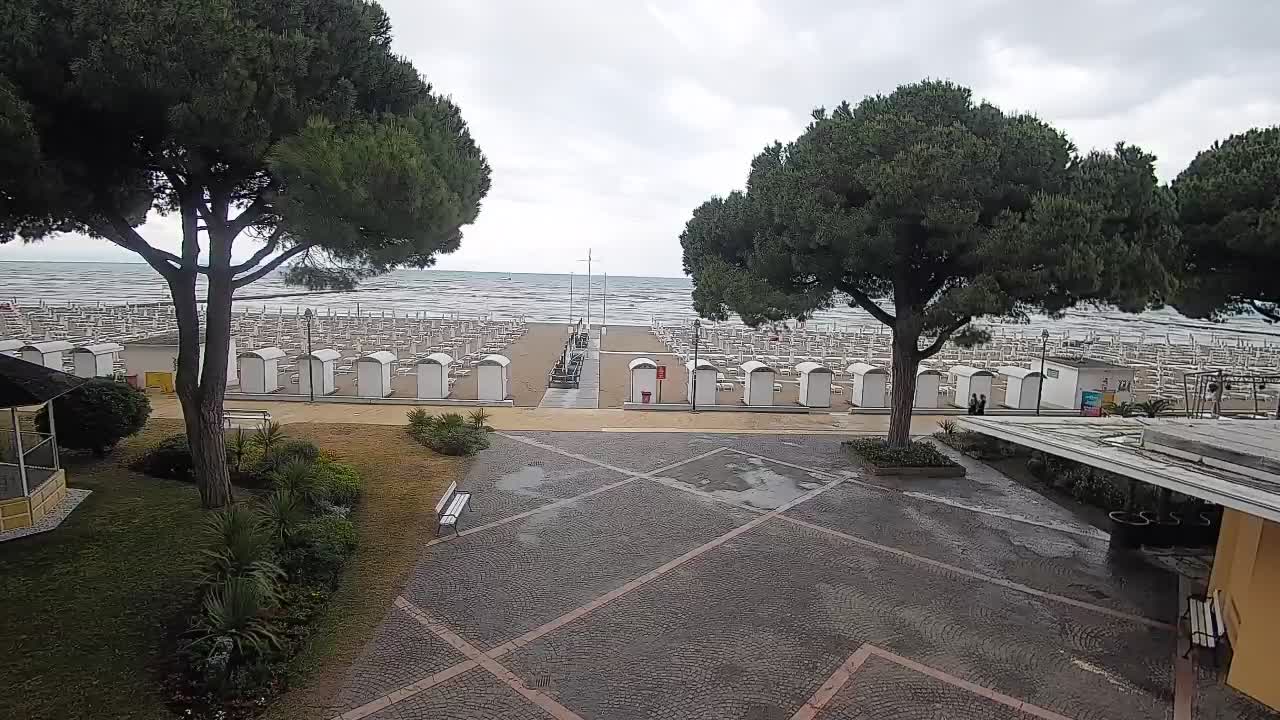 Webcam de Grado – Entrada de la playa (Lido di Grado)