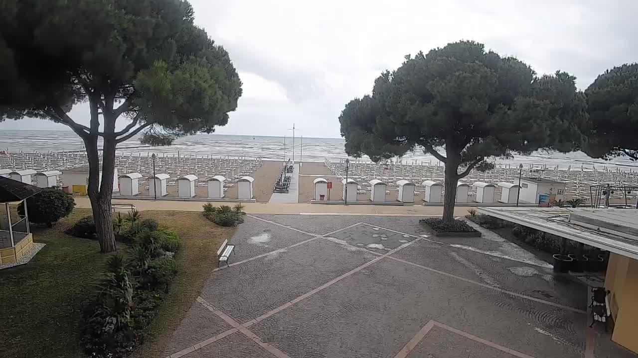 Spletna kamera Gradež (Grado) – Vhod na plažo