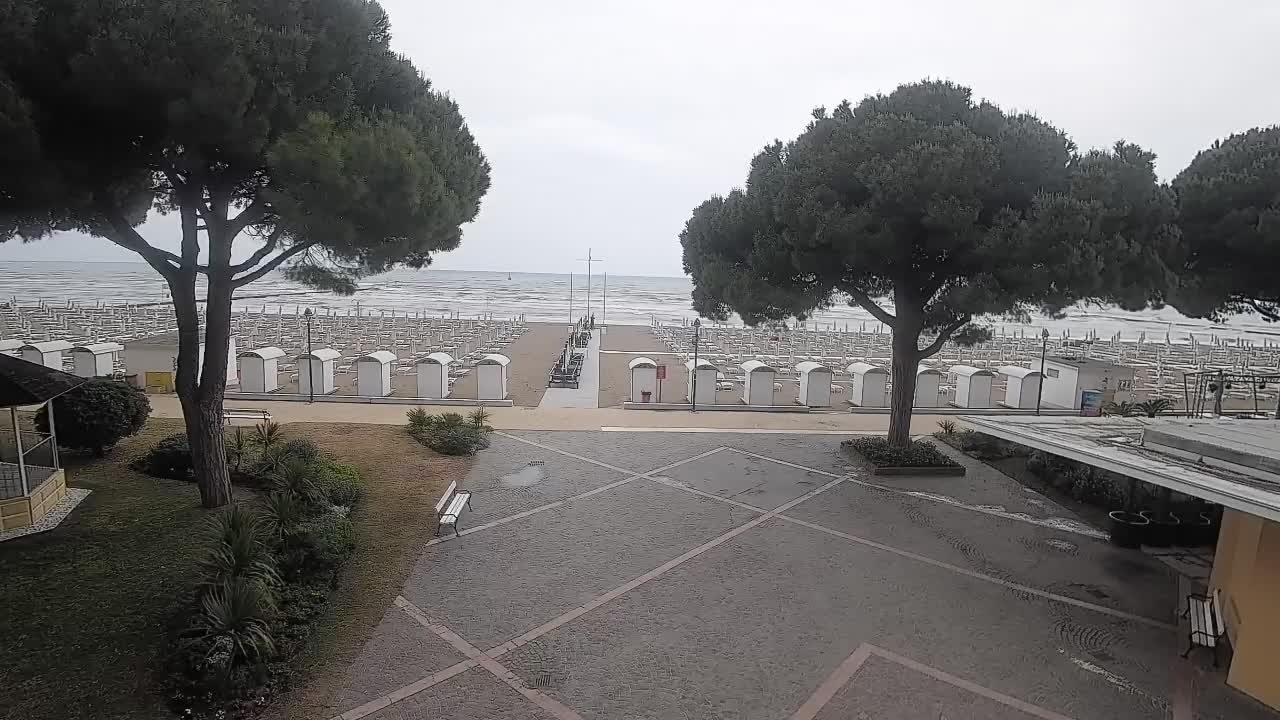 Webcam de Grado – Entrada de la playa (Lido di Grado)