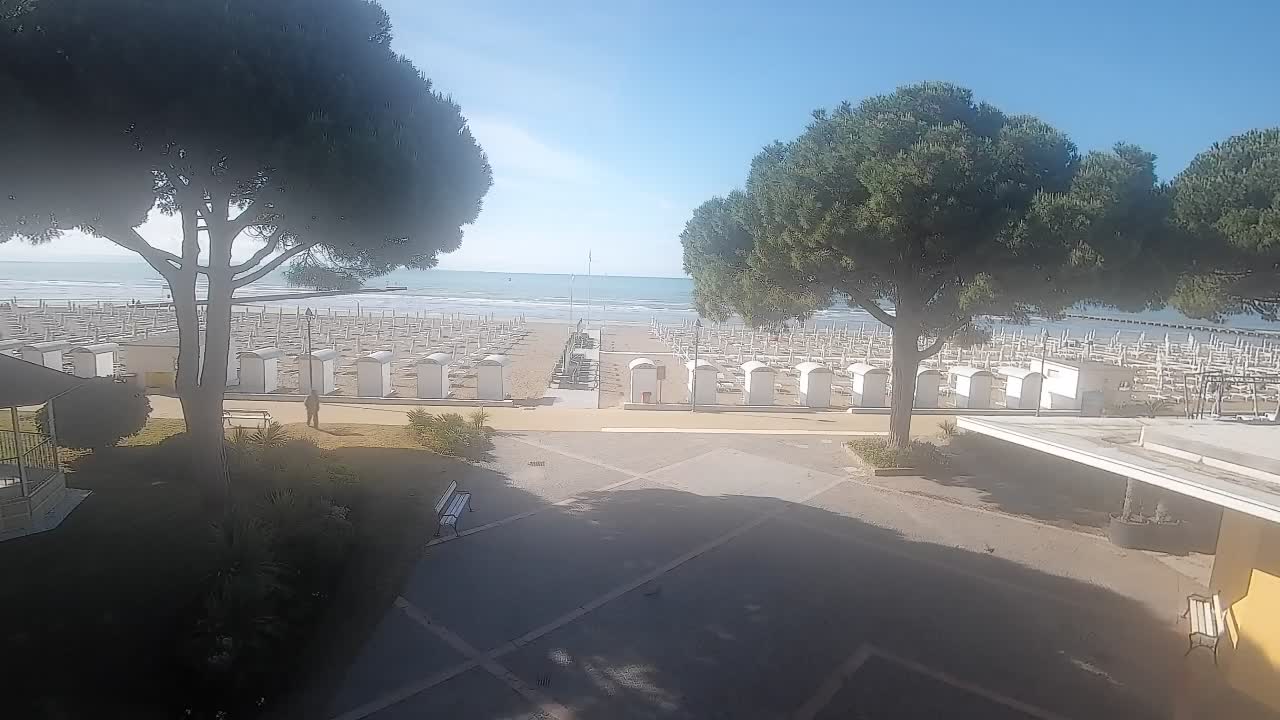 Spletna kamera Gradež (Grado) – Vhod na plažo