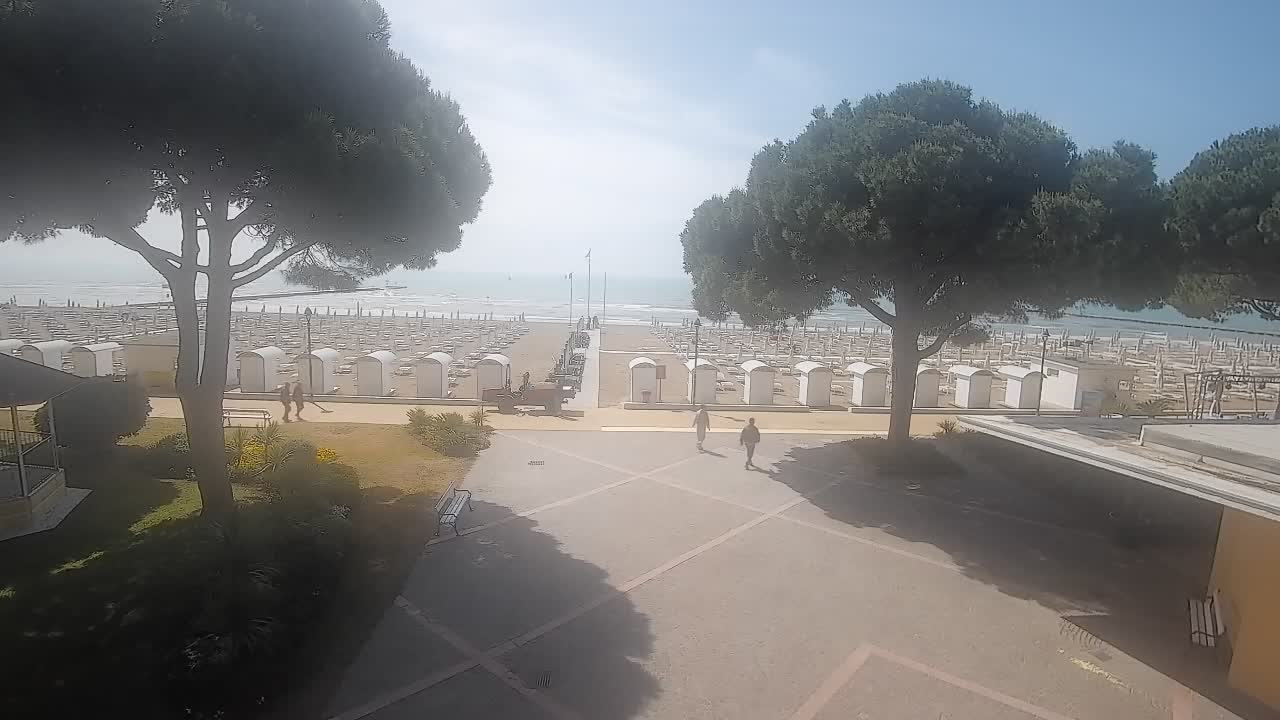 Webcam de Grado – Entrada de la playa (Lido di Grado)