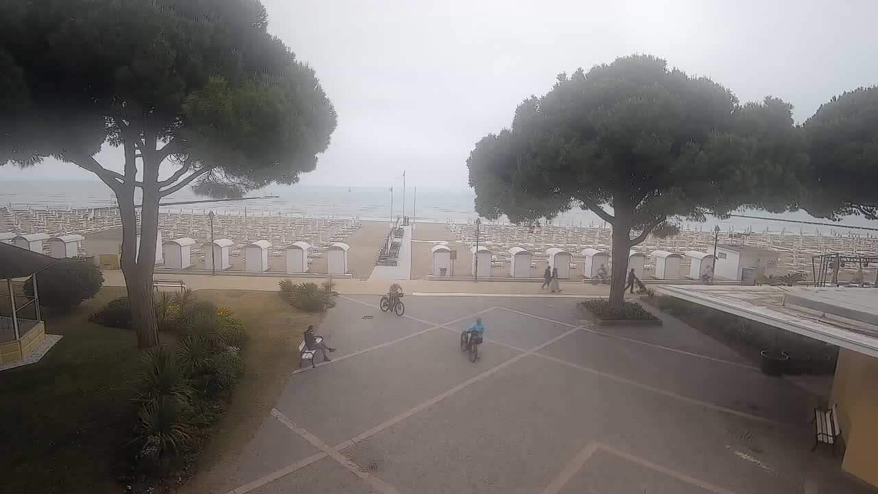 Webcam de Grado – Entrada de la playa (Lido di Grado)