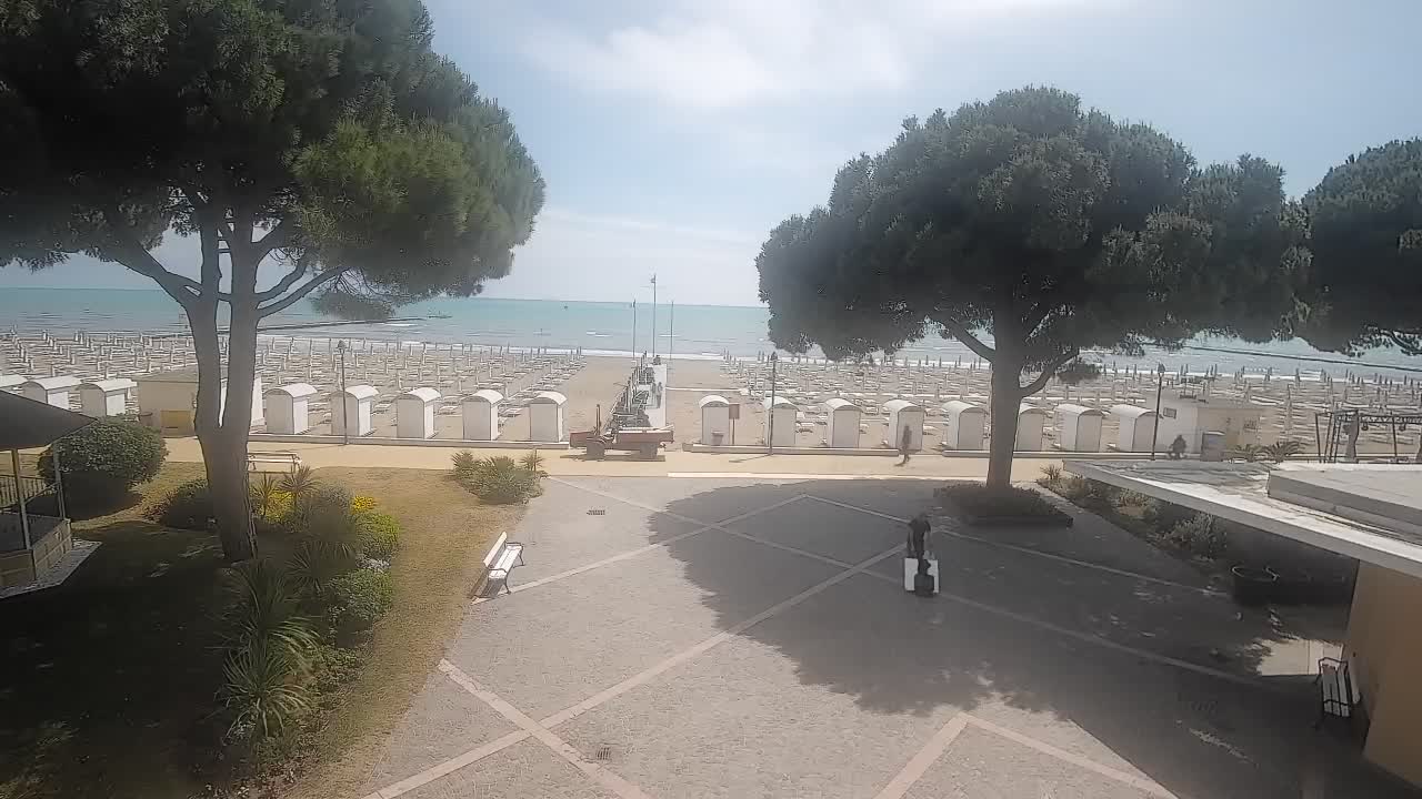 Spletna kamera Gradež (Grado) – Vhod na plažo