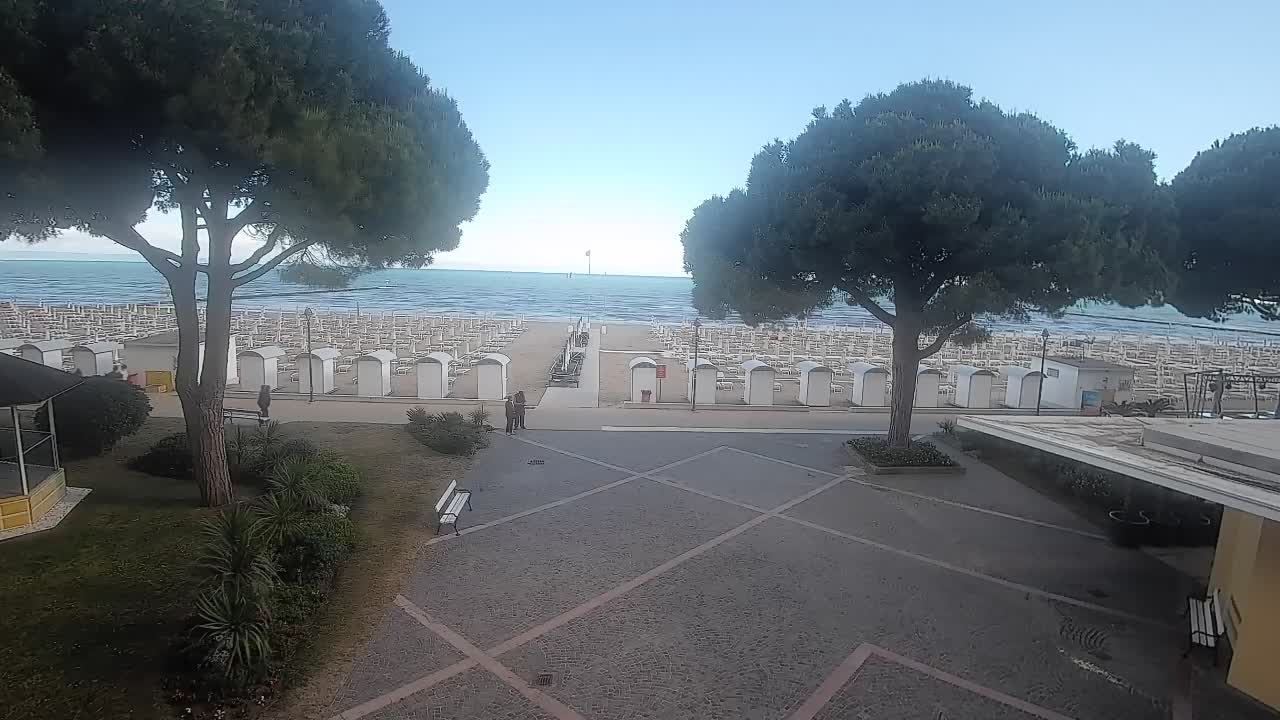 Webcam de Grado – Entrada de la playa (Lido di Grado)