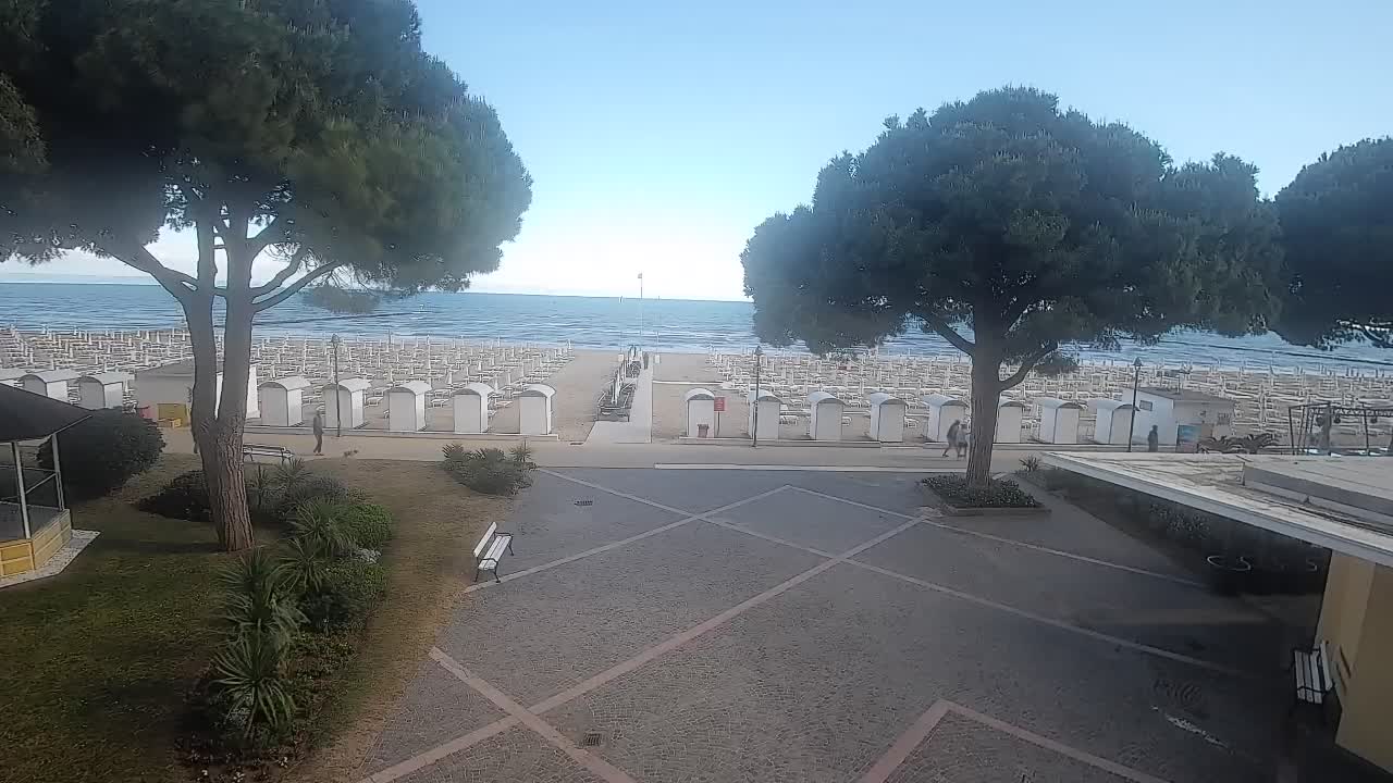 Webcam Grado – Entrée de la plage (Lido di Grado)