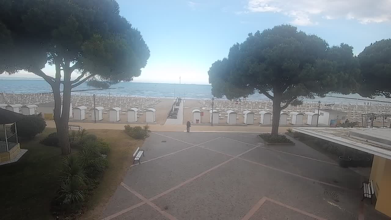 Web kamera Grado – Ulaz na plažu (Lido di Grado)