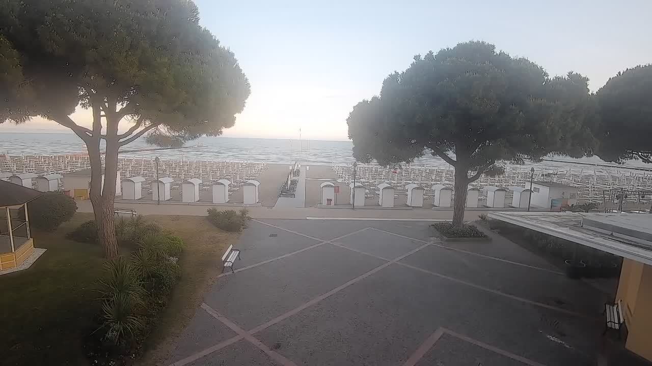 Webcam Grado – Entrée de la plage (Lido di Grado)