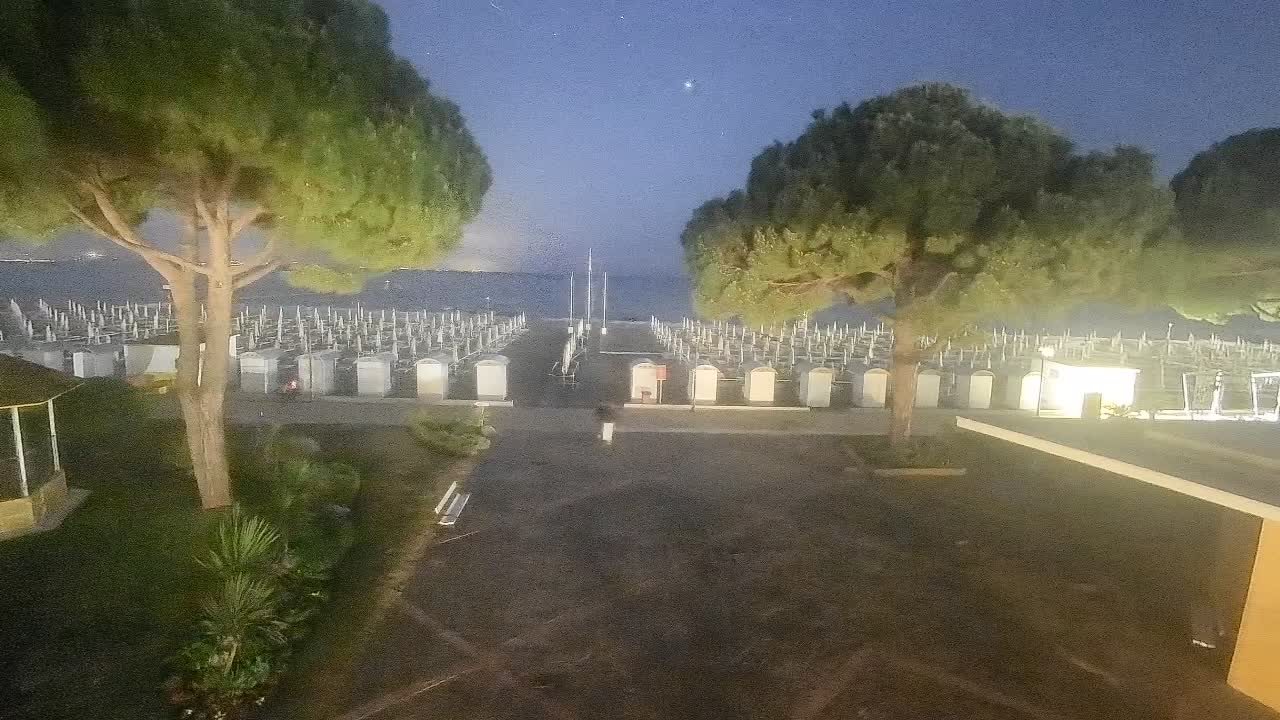 Spletna kamera Gradež (Grado) – Vhod na plažo