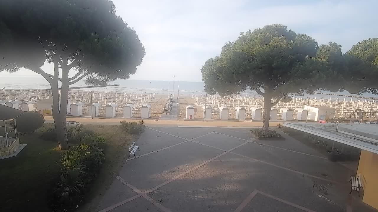 Spletna kamera Gradež (Grado) – Vhod na plažo