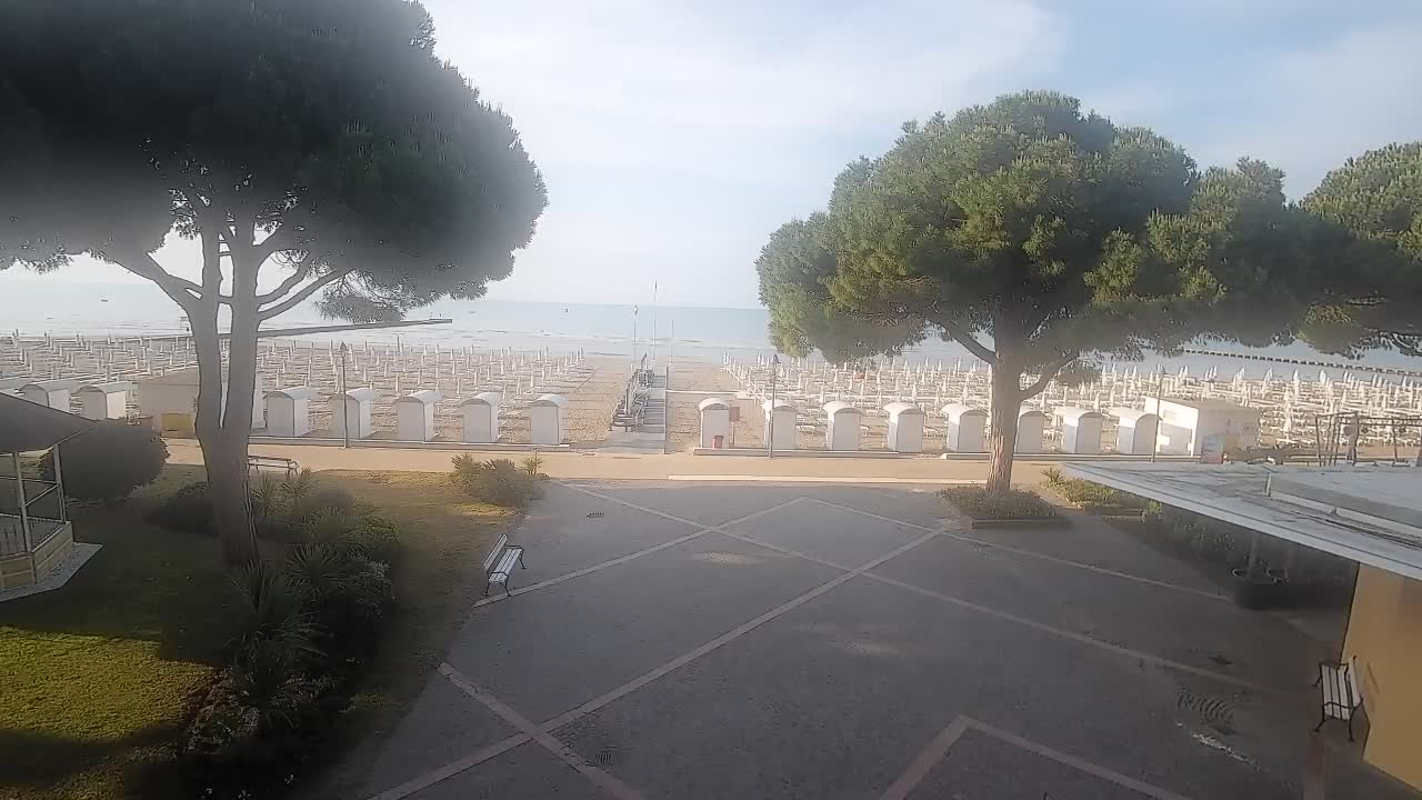 Spletna kamera Gradež (Grado) – Vhod na plažo