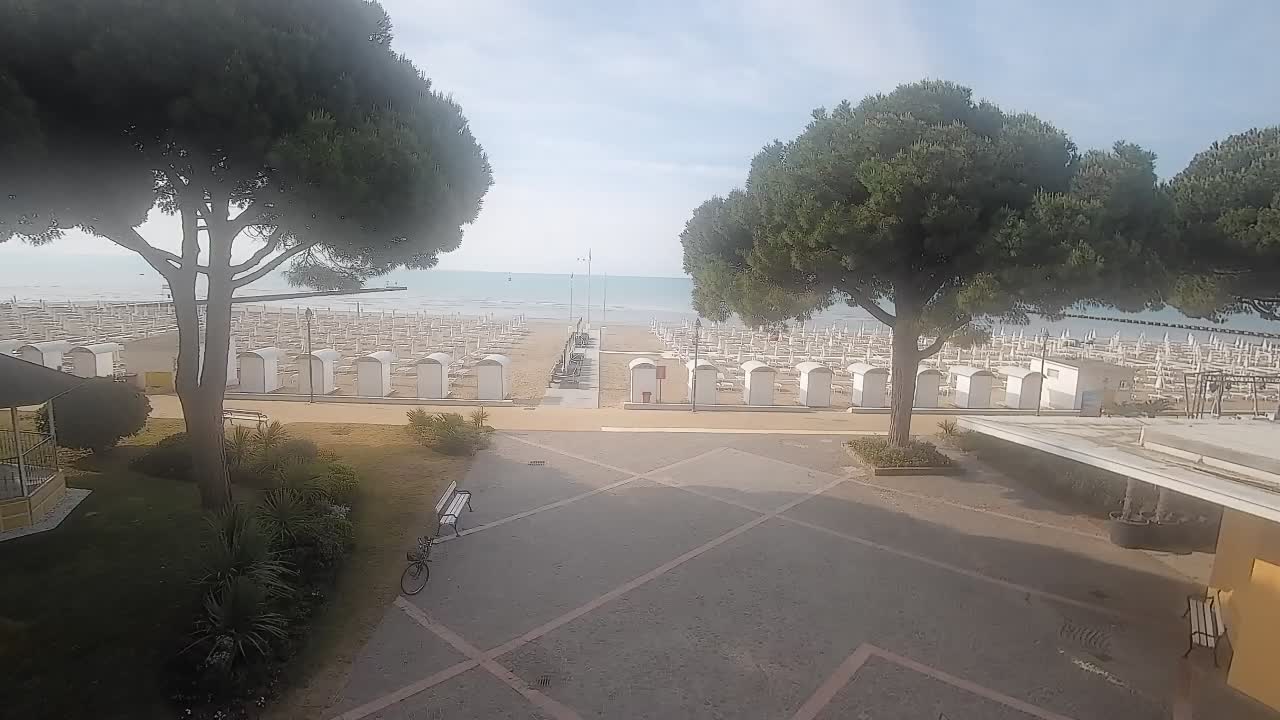 Webcam de Grado – Entrada de la playa (Lido di Grado)