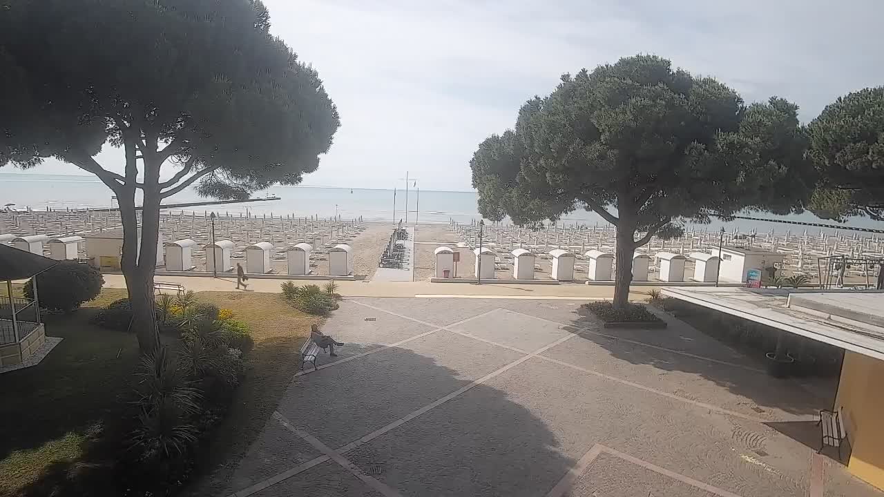 Webcam Grado – Entrée de la plage (Lido di Grado)