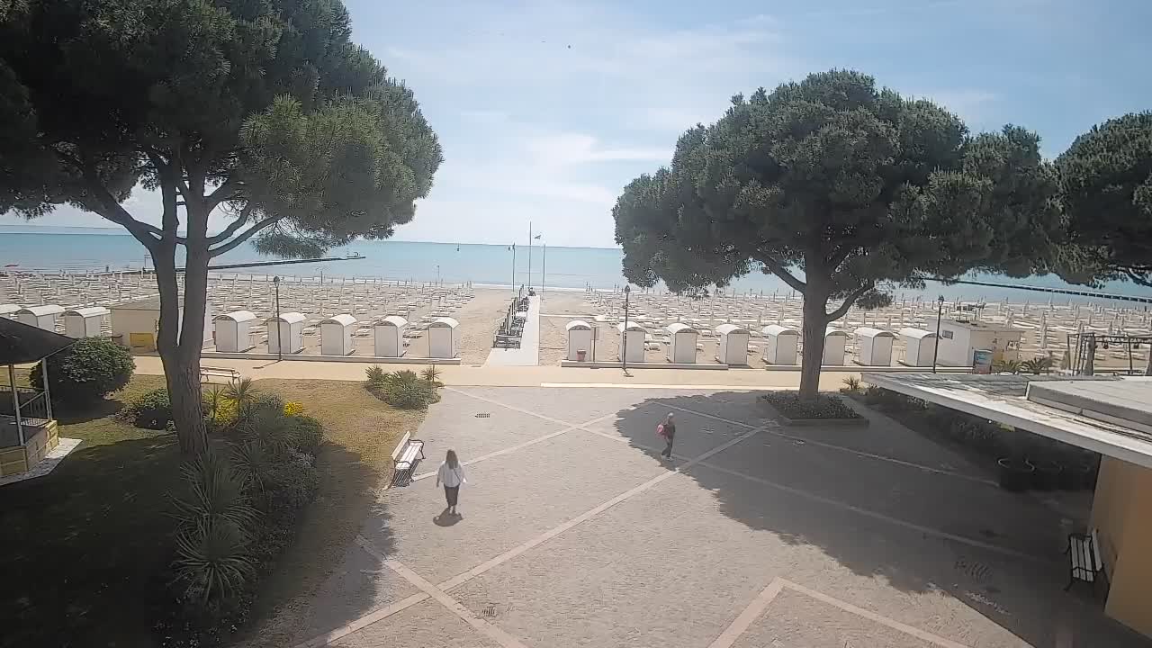 Spletna kamera Gradež (Grado) – Vhod na plažo