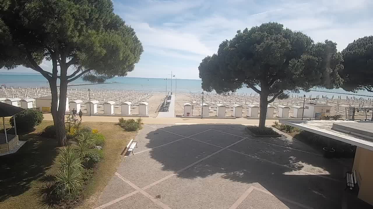 Webcam de Grado – Entrada de la playa (Lido di Grado)