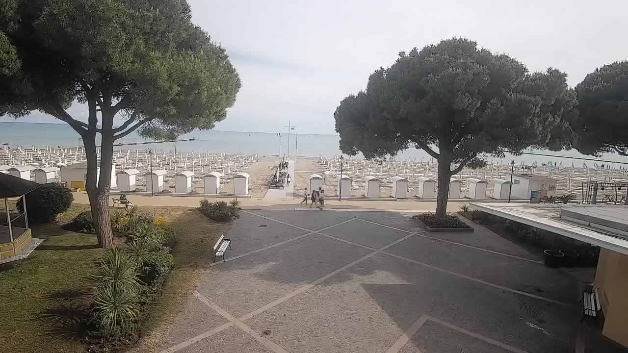 Webcam de Grado – Entrada de la playa (Lido di Grado)