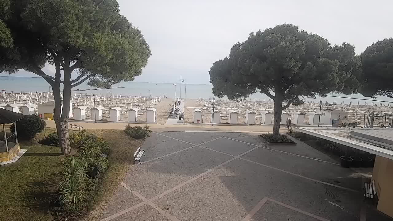 Webcam de Grado – Entrada de la playa (Lido di Grado)