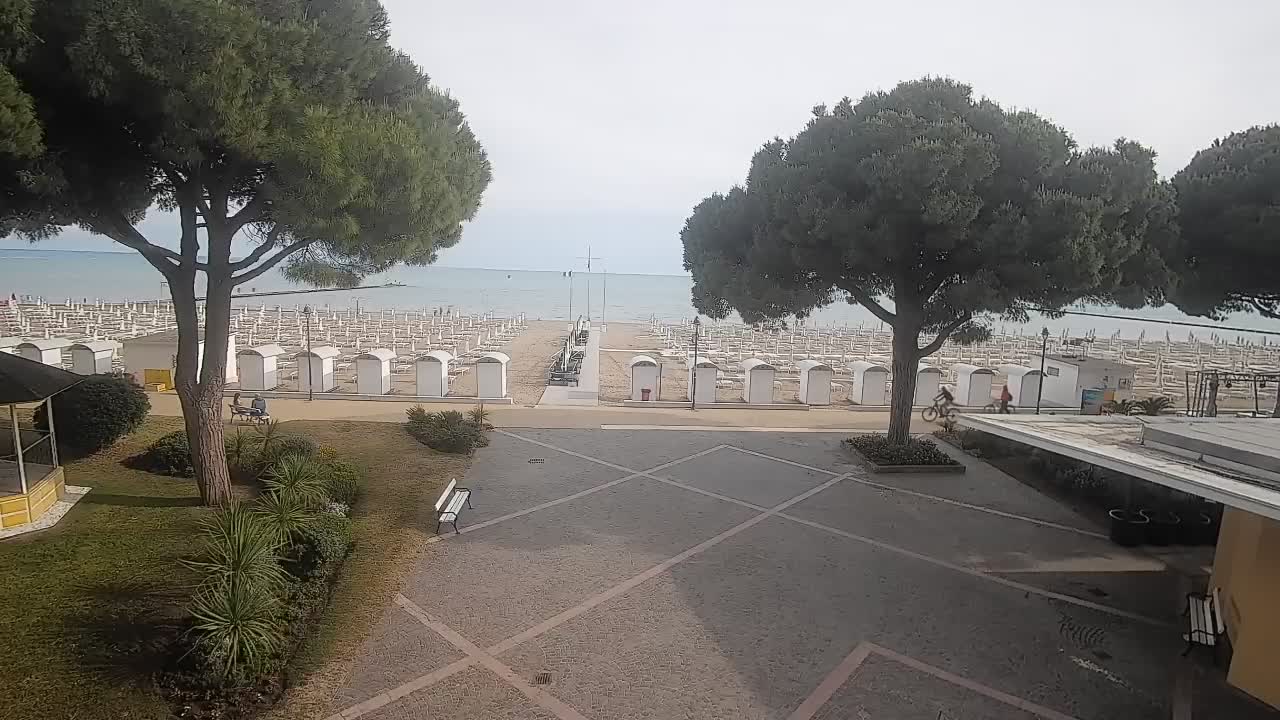Spletna kamera Gradež (Grado) – Vhod na plažo