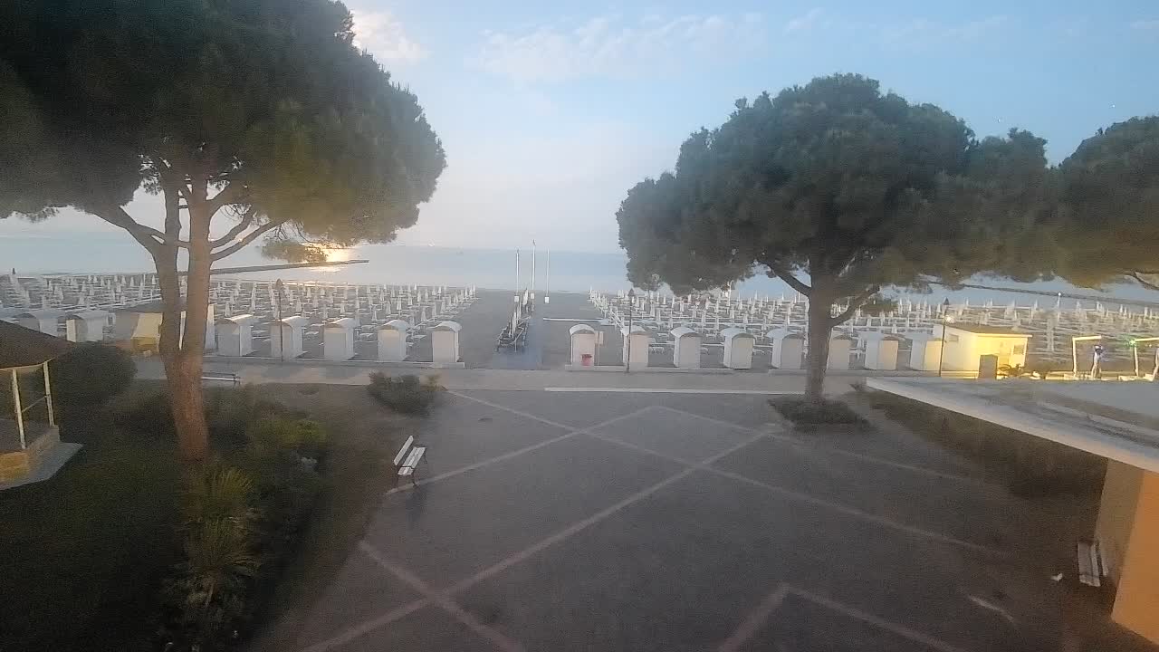 Webcam de Grado – Entrada de la playa (Lido di Grado)