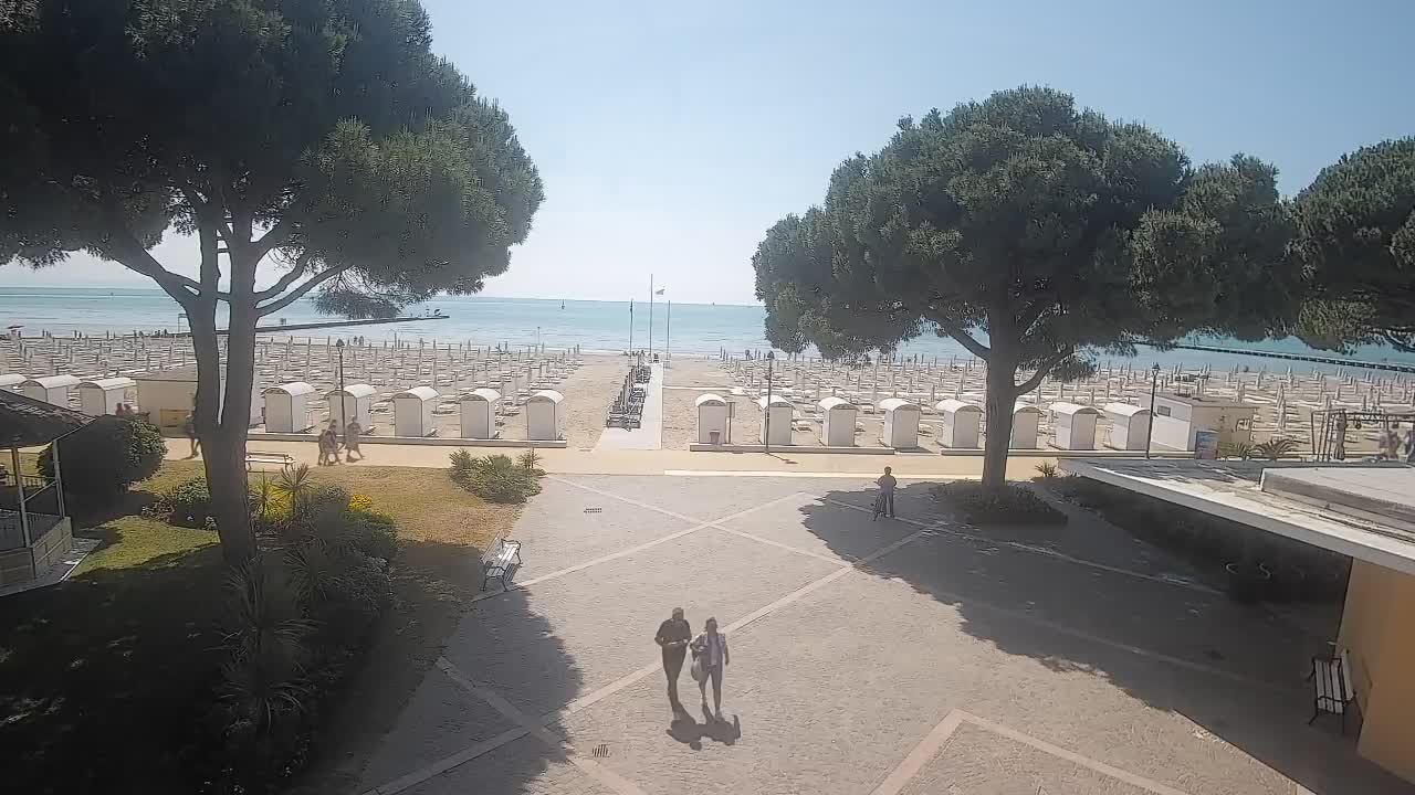 Grado Webcam – Strandzugang am Lido di Grado