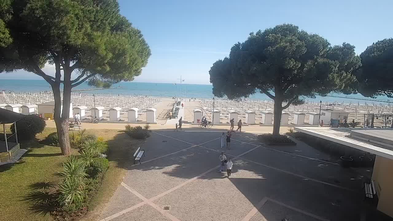 Webcam de Grado – Entrada de la playa (Lido di Grado)