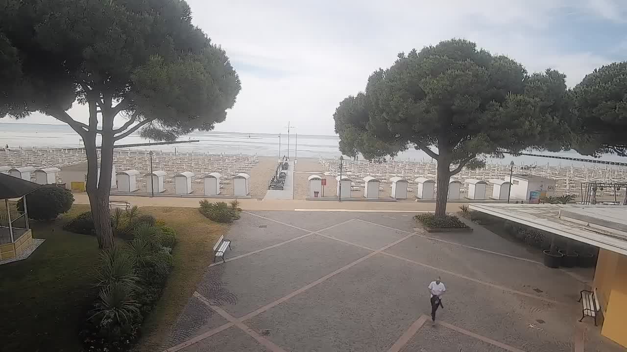 Webcam de Grado – Entrada de la playa (Lido di Grado)