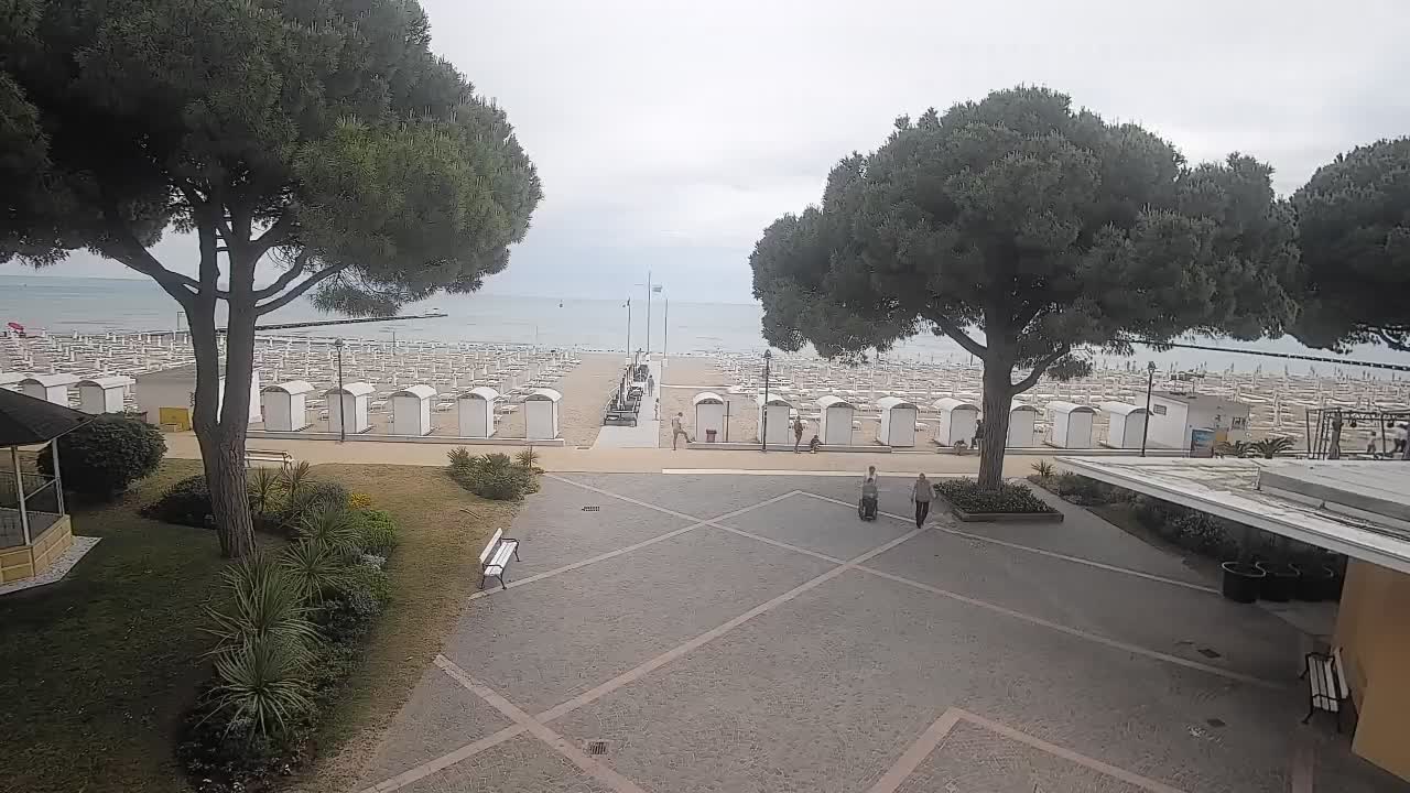 Web kamera Grado – Ulaz na plažu (Lido di Grado)
