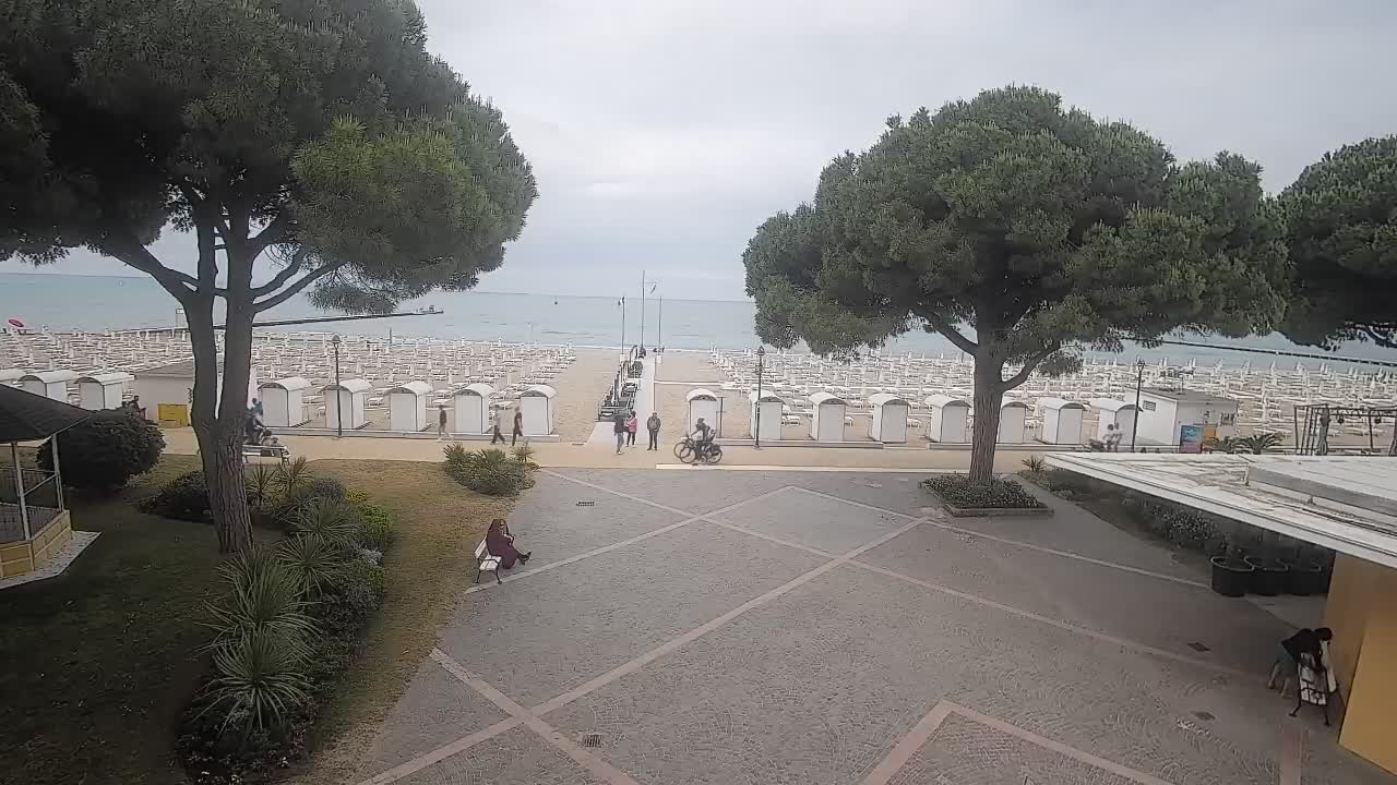 Spletna kamera Gradež (Grado) – Vhod na plažo