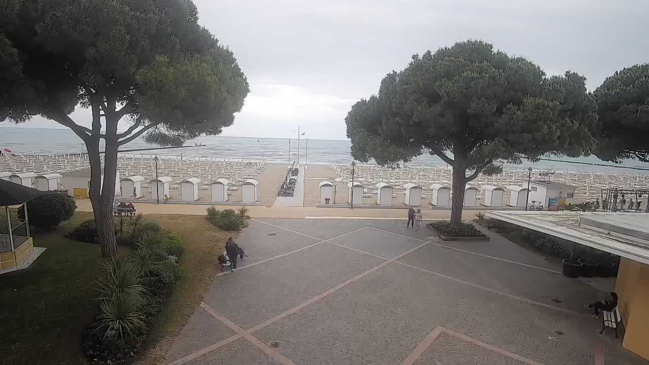Spletna kamera Gradež (Grado) – Vhod na plažo