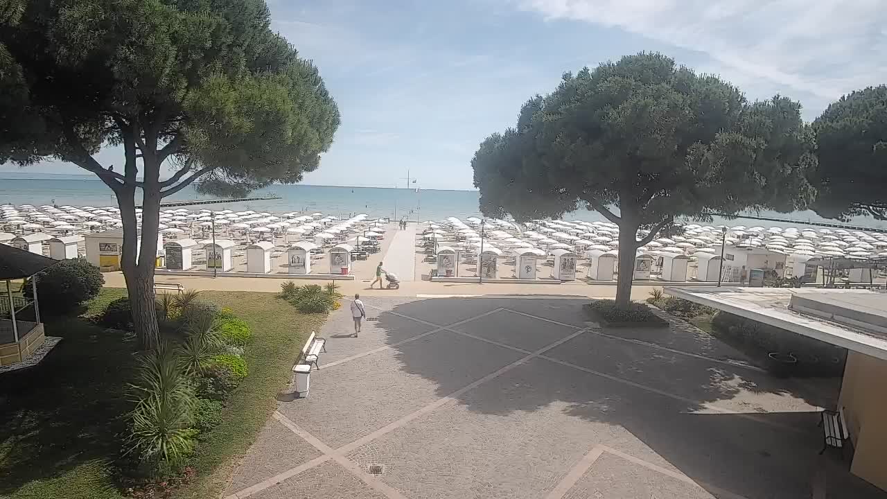 Web kamera Grado – Ulaz na plažu (Lido di Grado)