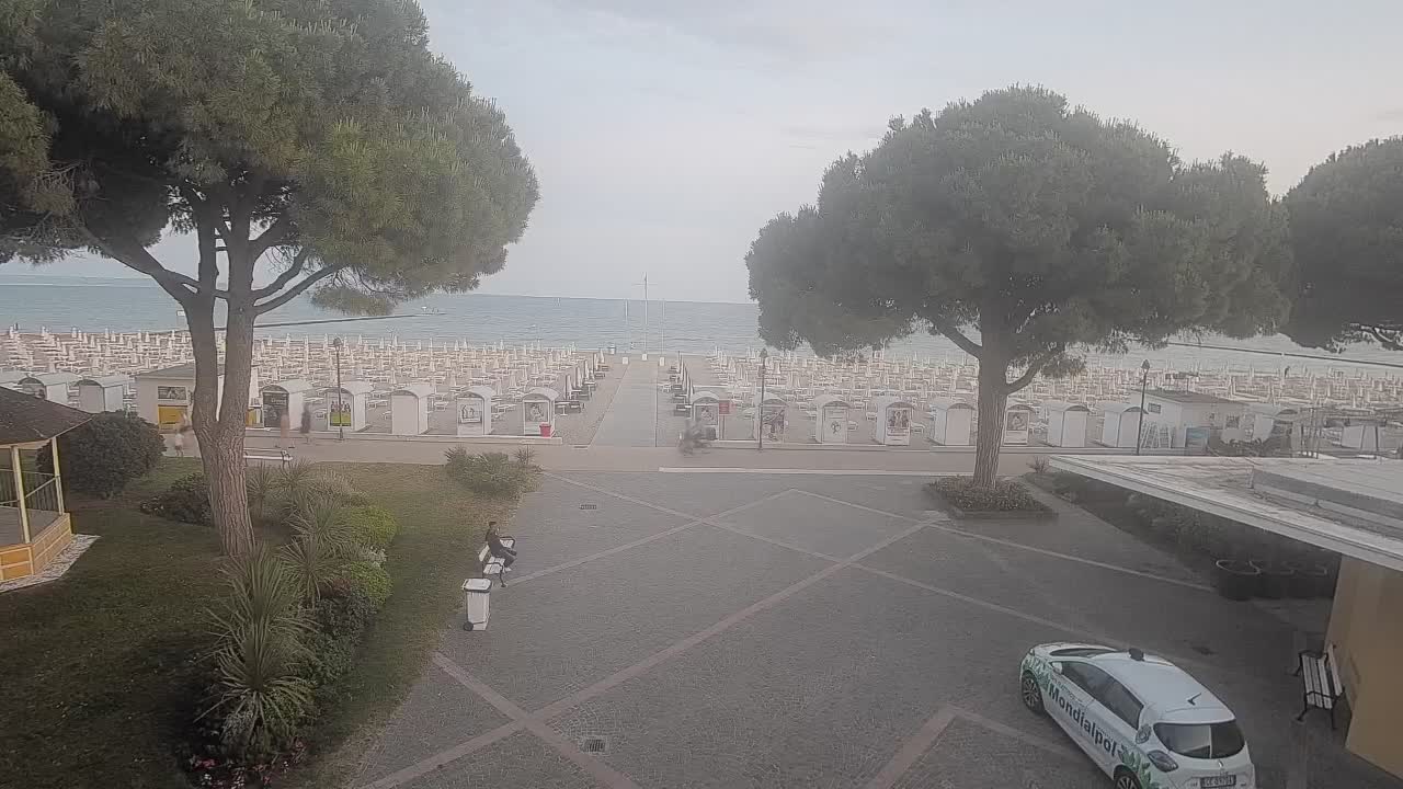 Spletna kamera Gradež (Grado) – Vhod na plažo
