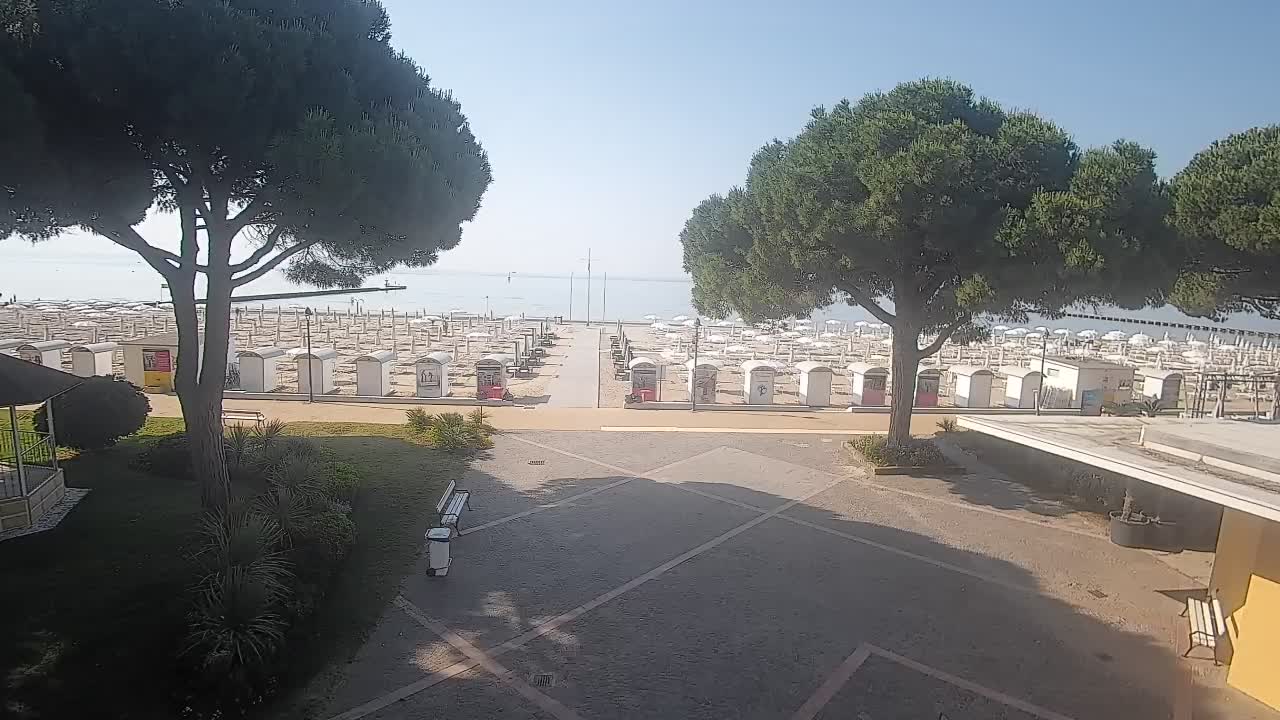Grado Webcam – Strandzugang am Lido di Grado