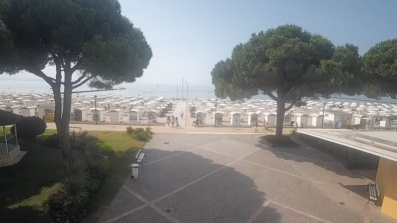 Webcam Grado – Entrée de la plage (Lido di Grado)