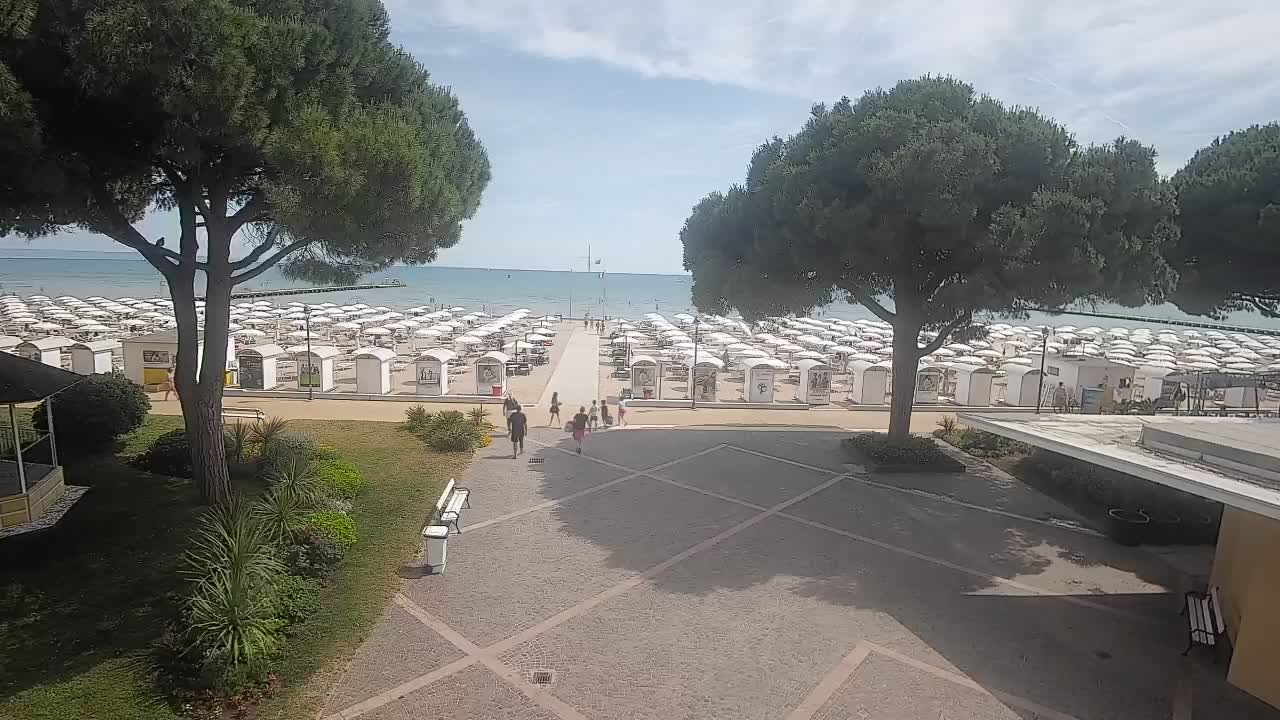 Grado Webcam – Strandzugang am Lido di Grado