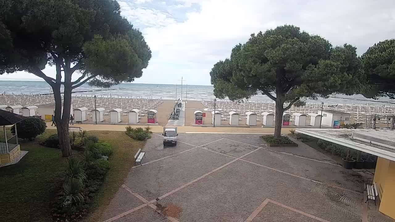 Webcam de Grado – Entrada de la playa (Lido di Grado)