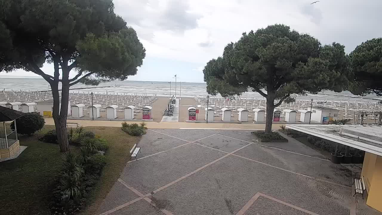 Spletna kamera Gradež (Grado) – Vhod na plažo