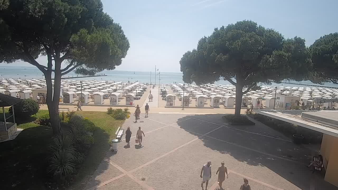 Webcam de Grado – Entrada de la playa (Lido di Grado)