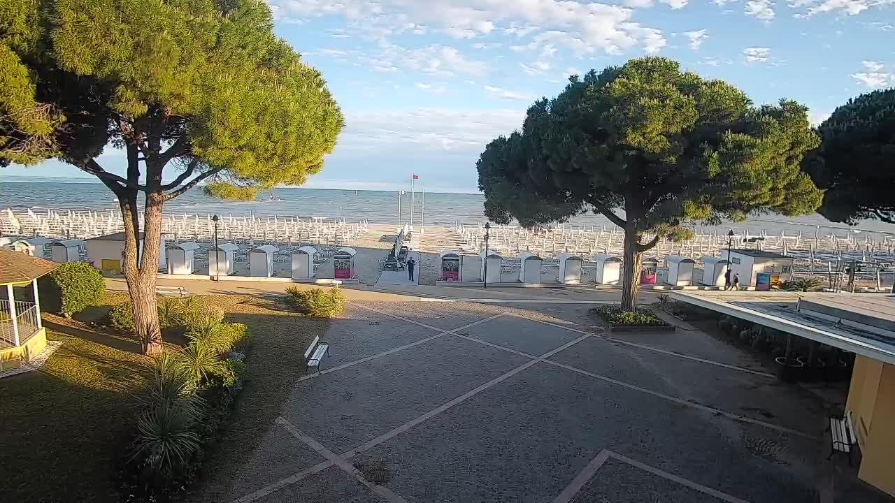 Webcam de Grado – Entrada de la playa (Lido di Grado)
