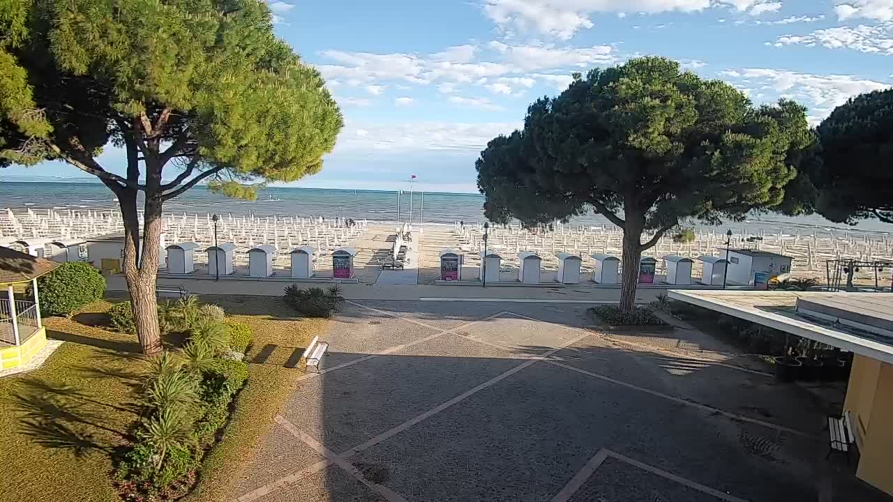 Webcam de Grado – Entrada de la playa (Lido di Grado)