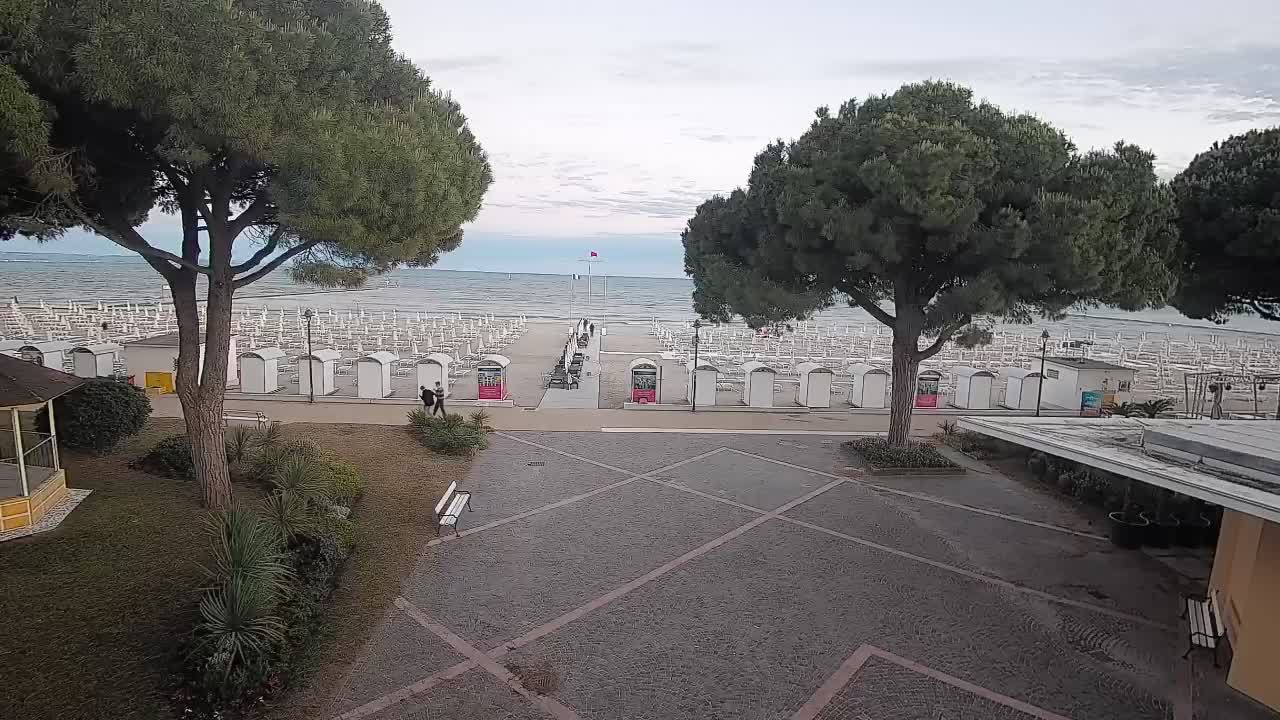 Spletna kamera Gradež (Grado) – Vhod na plažo