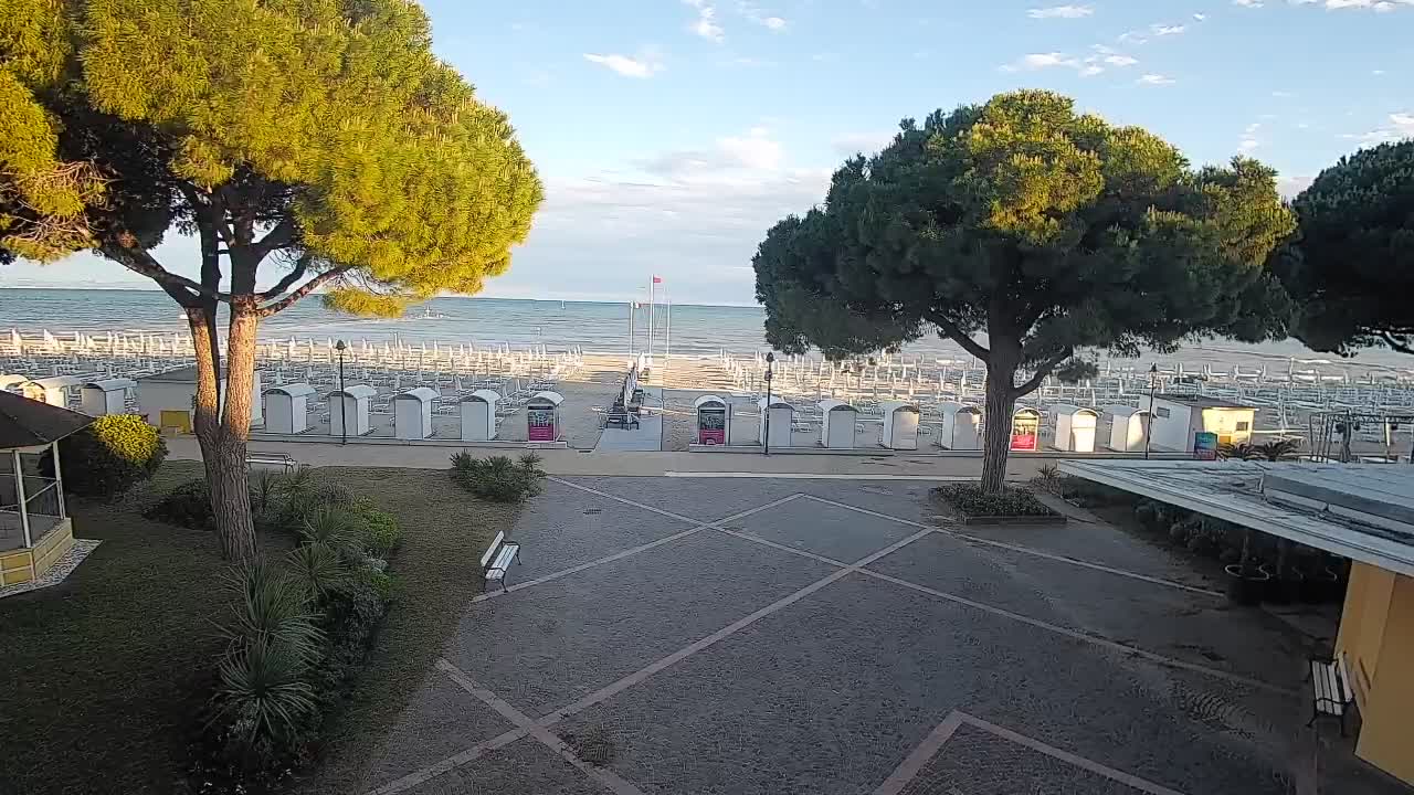 Spletna kamera Gradež (Grado) – Vhod na plažo