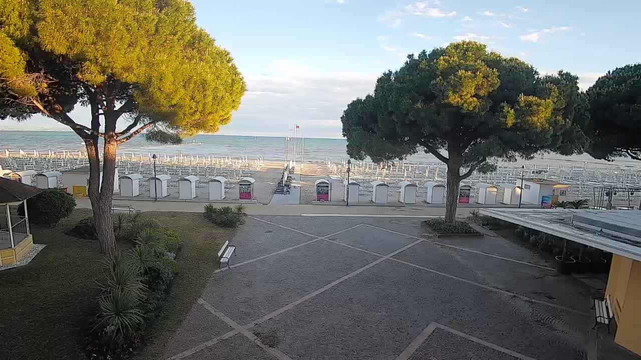 Grado Webcam – Strandzugang am Lido di Grado
