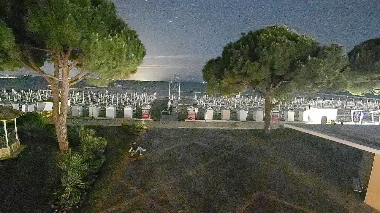 Spletna kamera Gradež (Grado) – Vhod na plažo