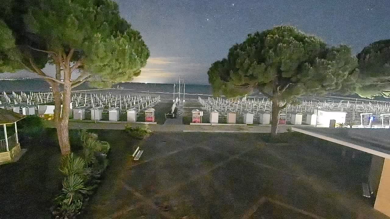 Spletna kamera Gradež (Grado) – Vhod na plažo
